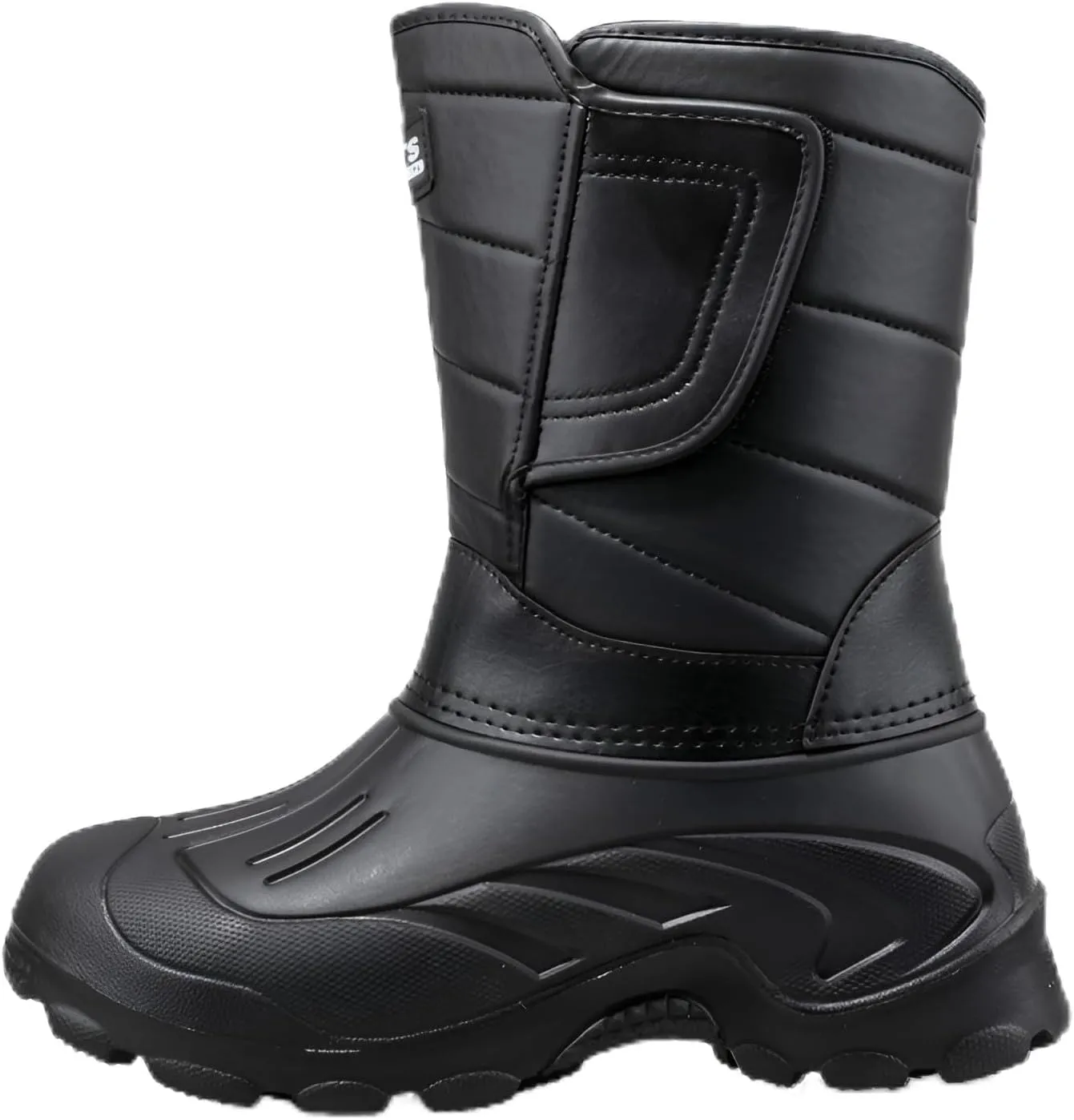 lilaBelle]Men's Thermal Ice Fishing Boots Waterproof Non-Slip Snow Boots with Insulation, Lightweight Winter Hiking Shoes for Outdoor Enthusiasts, Slip- Design for Wet Surfaces