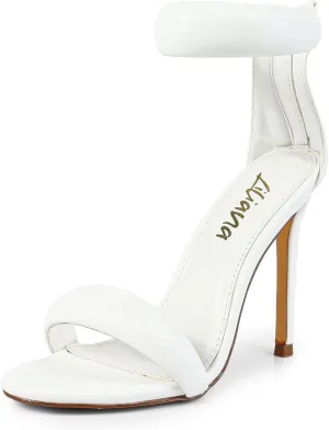 Liliana Women's Open Toe High Heels Stiletto Heeled Sandals