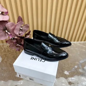 Loafers Leather 285917 Quality-assured Celine Black Fully customizable CELINE
