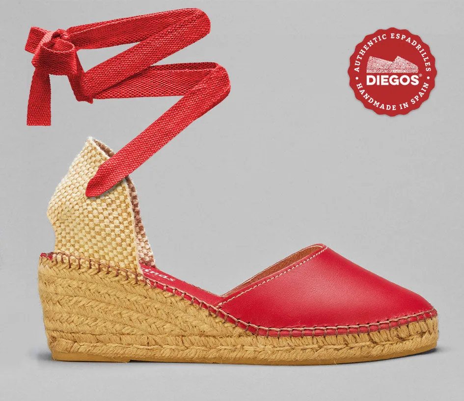 Lola cuero rojo