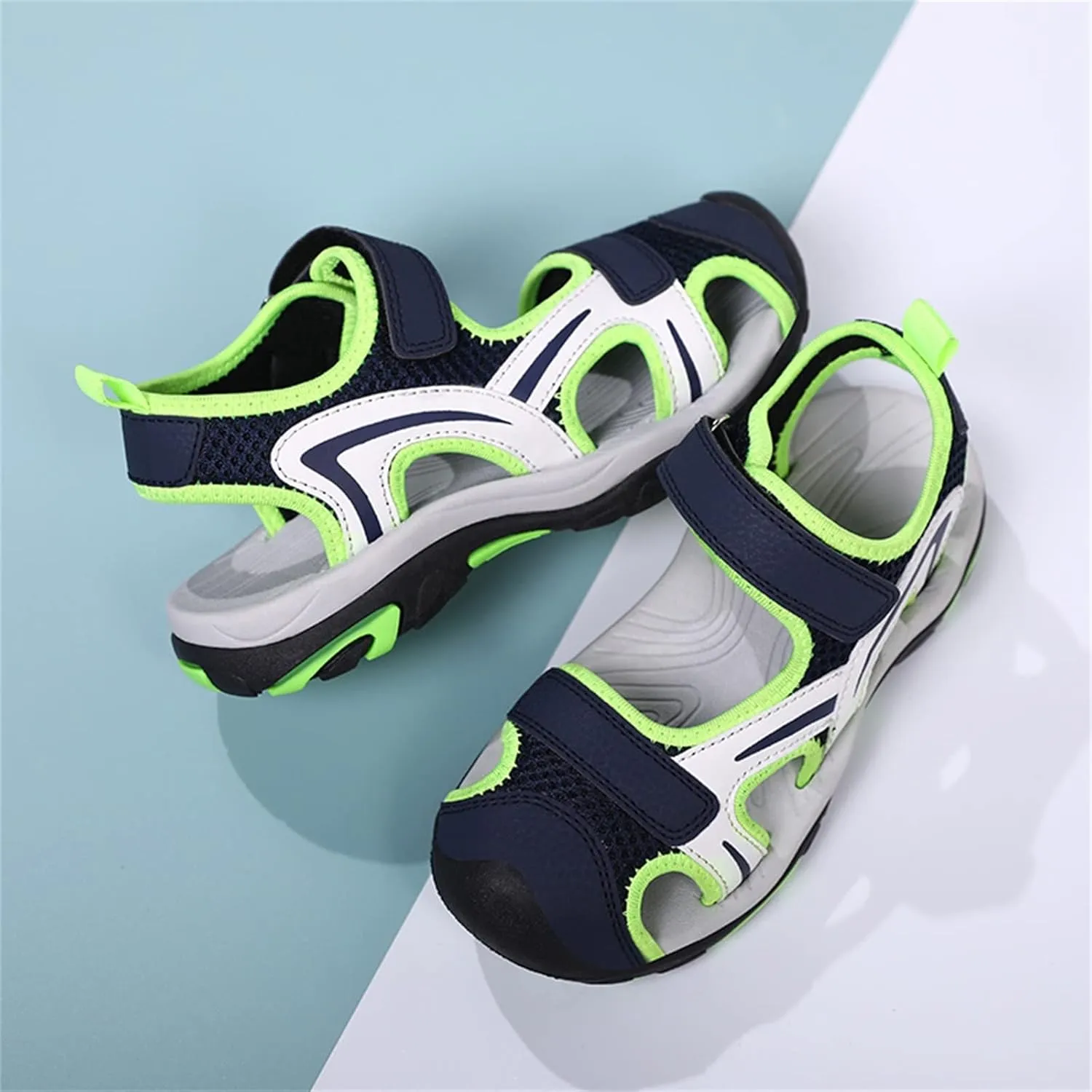 Low Heels Open Toe Princess Sandal Children Shoes Comfortable Soft Sole Lightweight Boys Snd Girls Casual Shoes Fashion Sandals Student Beach