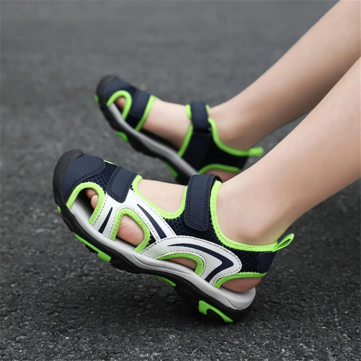 Low Heels Open Toe Princess Sandal Children Shoes Comfortable Soft Sole Lightweight Boys Snd Girls Casual Shoes Fashion Sandals Student Beach