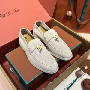 lp summer charm walk loafer royal beige yellow suede