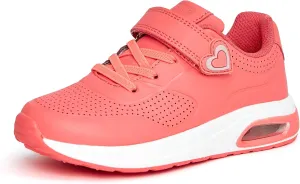 LUCKY STEP Boys Girls Athletic Running Shoes Air Lightweight Fashion Sneakers Casual Breathable Tennis Trainers for Little Kids