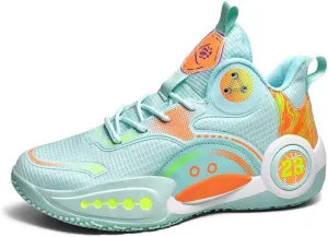 Mens Basketball Shoes for Women High Top Outdoor Streetball Master Breathable Non Slip Fashion Running Sneakers
