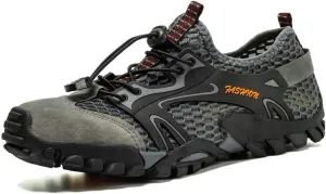 Men's Hiking Shoes Breathable Ultra-Slip Running Barefoot Trekking Mesh Quick Dry Lightweight Outdoor Training Sneakers