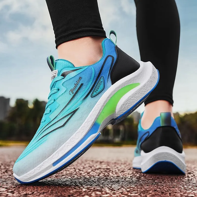 Men's Running Shoes, Non Slip, Breathable, Lightweight Fashion Sneakers, Slip Resistant Athletic Sports Walking Gym Work Shoes