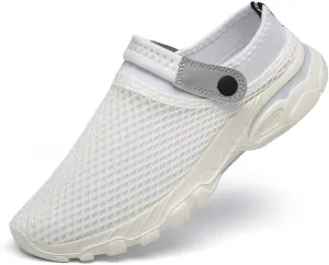 Mens Womens Garden Clogs Shoes Summer Breathable Mesh Sandals Slippers Indoor Outdoor Slippers Quick Drying Water Shoes