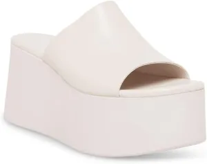 Minshluu Womens Platform Wedge SIides Sandals Open Toe Slip on Lightweight Wedges Sandal