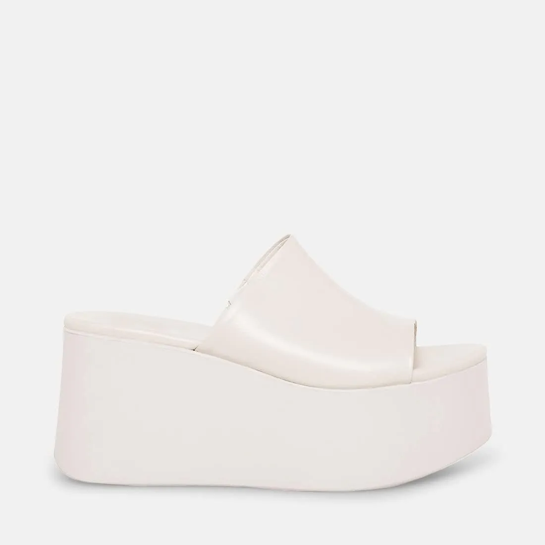 Minshluu Womens Platform Wedge SIides Sandals Open Toe Slip on Lightweight Wedges Sandal