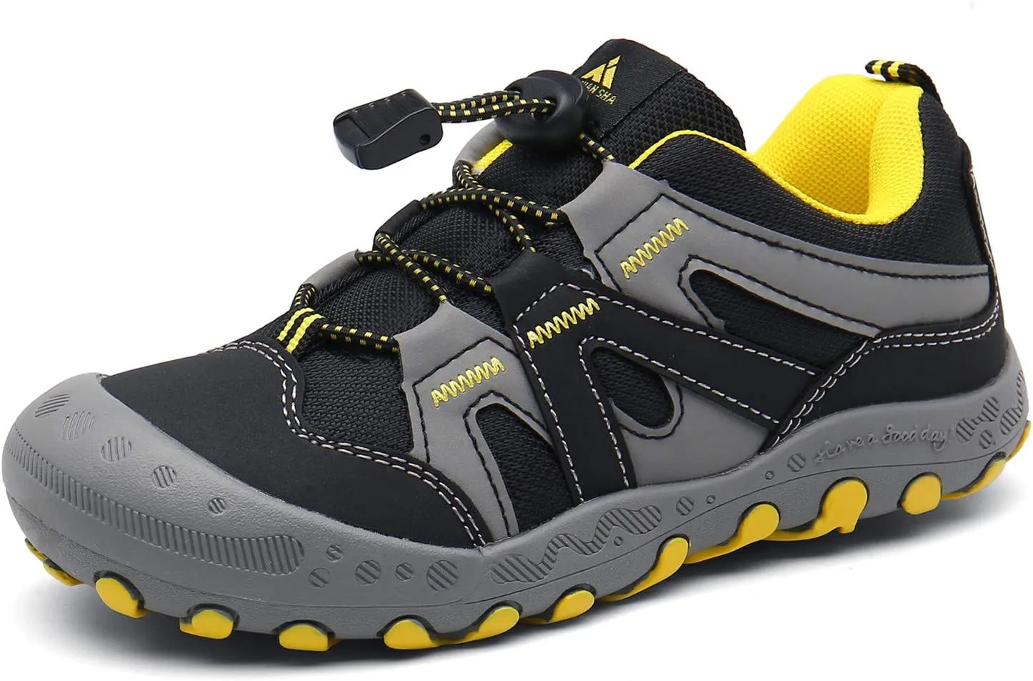 Mishansha Boy's Girl's Hiking Shoes Low Top Sneakers Outdoor Trekking Walking Climbing Running Shoes