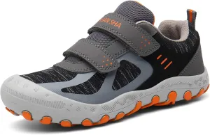 Mishansha Boy's Girl's Hiking Shoes Low Top Sneakers Outdoor Trekking Walking Climbing Running Shoes