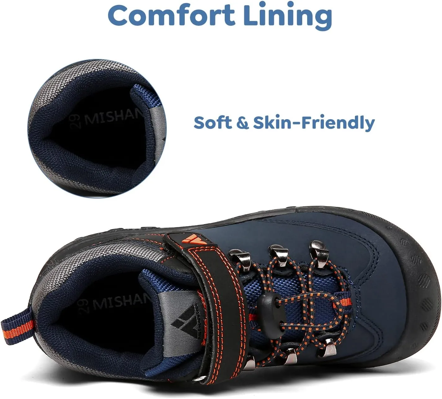 Mishansha Kids Girls Boys Hiking Shoes