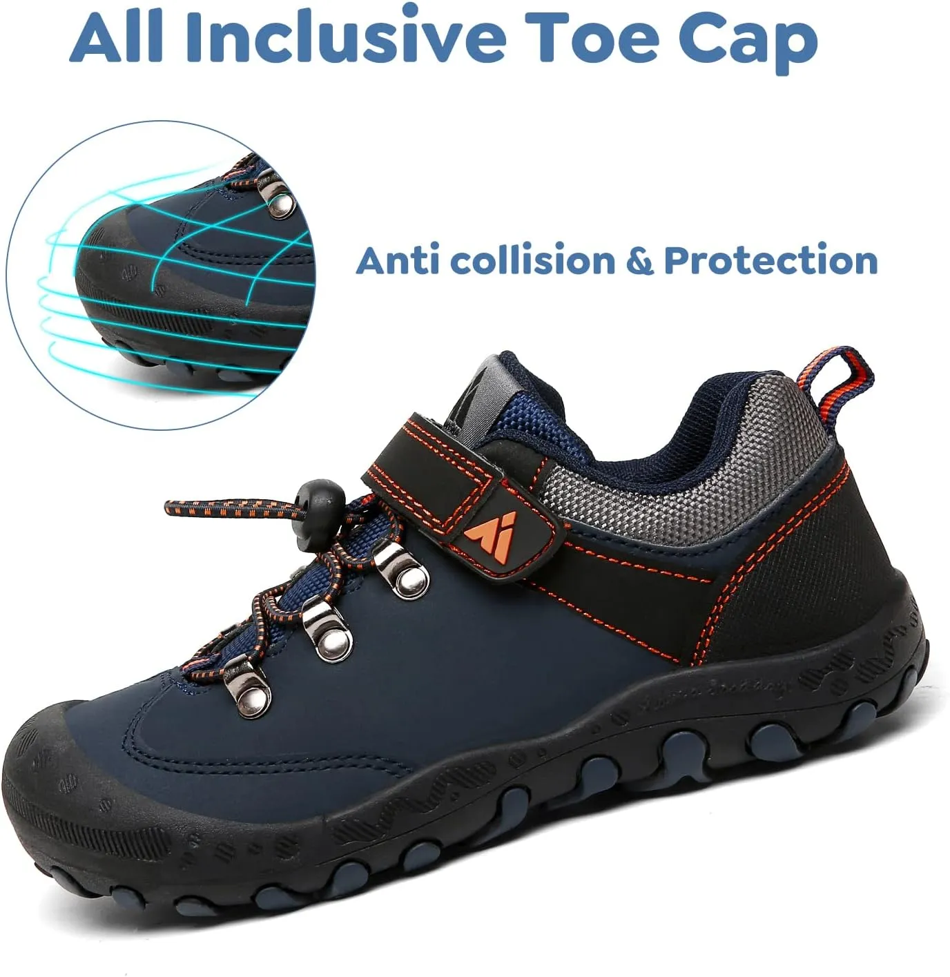 Mishansha Kids Girls Boys Hiking Shoes