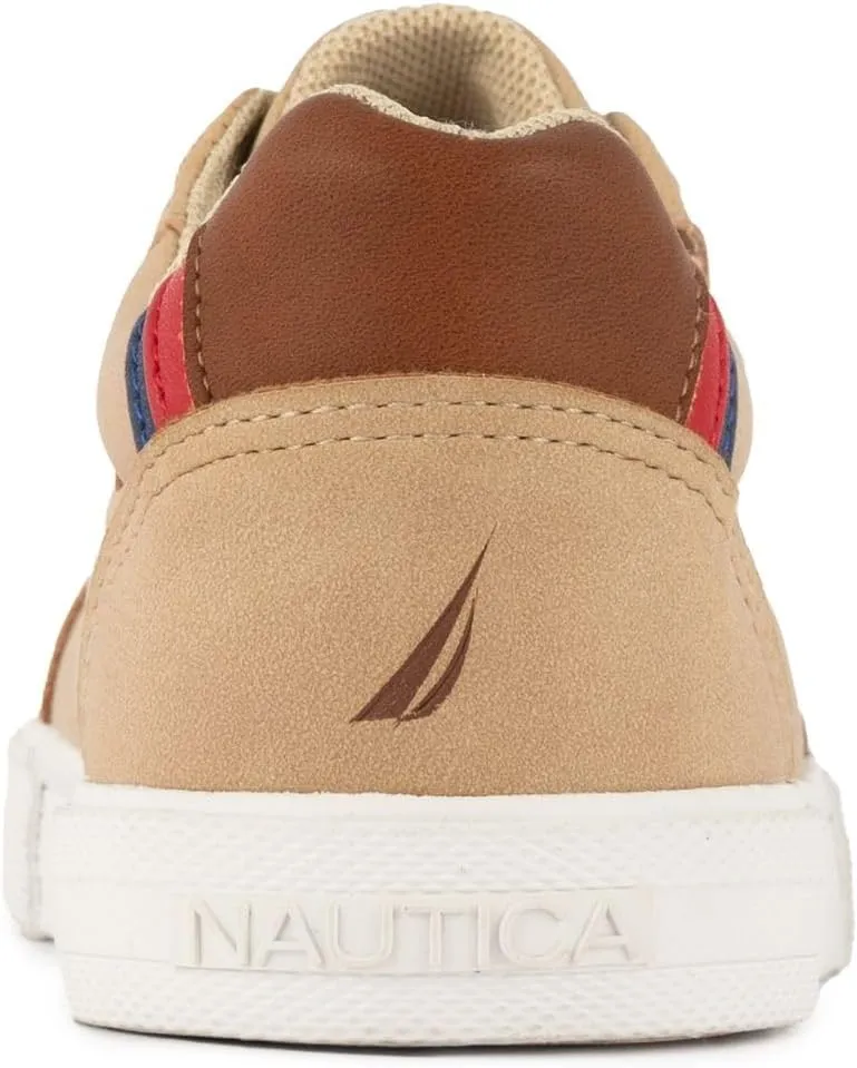 Nautica Kids Boys Lace-Up Fashion Sneakers Low-Top Dress Shoes for Youth - (Big Kid/Little Kid)