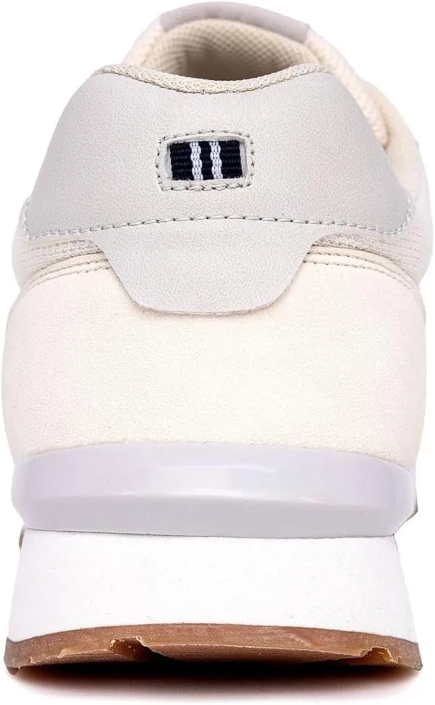 Nautica Men's Lace-Up Sneakers – Casual, Stylish, and Comfortable for Walking