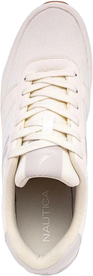 Nautica Men's Lace-Up Sneakers – Casual, Stylish, and Comfortable for Walking