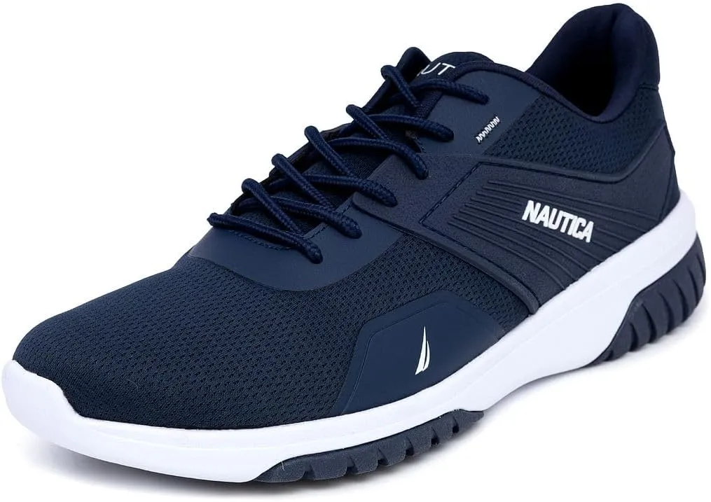 Nautica Men's Sneakers: Athletic, Comfortable, Casual Lace-Up Fashion Walking Shoes