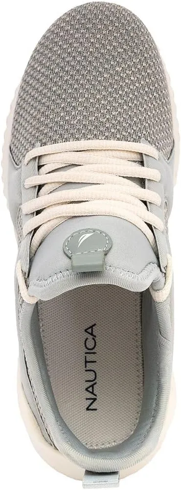 Nautica Women's Fashion Sneaker Lace-Up Jogger Running Shoe Casual Walking Tennis Sneaker