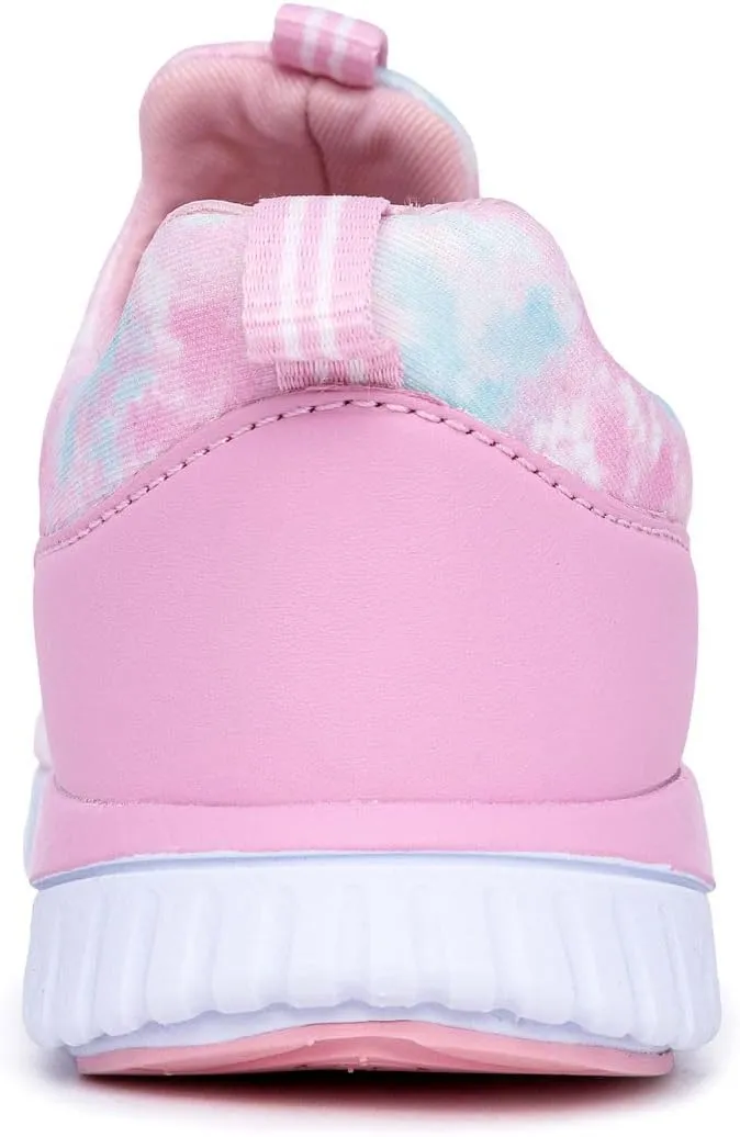 Nautica Youth Girls Slip-On Athletic Sneakers - Stylish Running and Tennis Shoes for Little and Big Kids