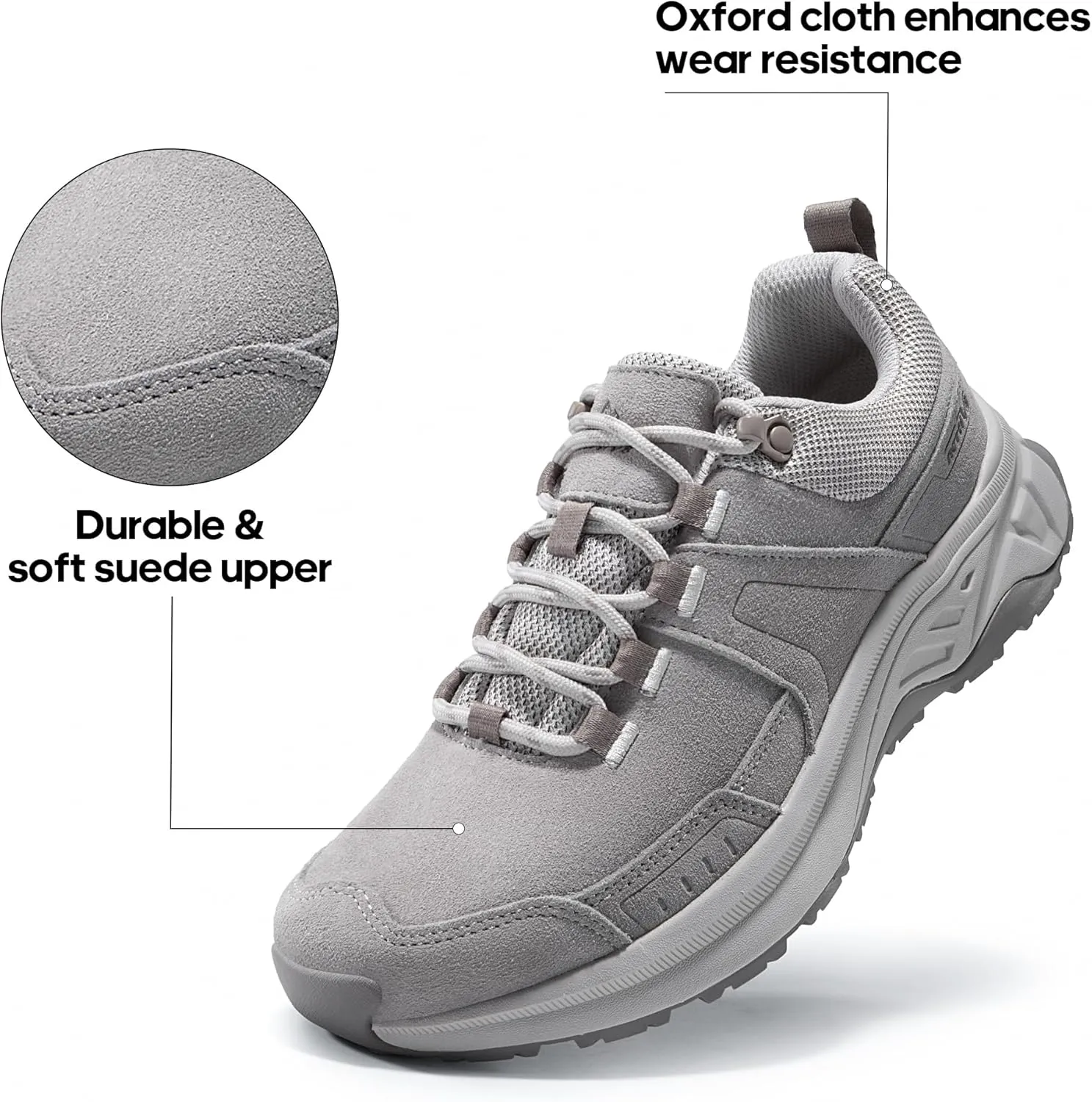 NORTIV 8 Women's Trails Shoes Outdoor Running Walking Hiking Shoes Comfortable Tennis Sneakers