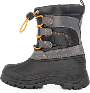 NORTY Waterproof Artic Snow Boots Rated Below Zero for Toddler Kids Boys and Girls