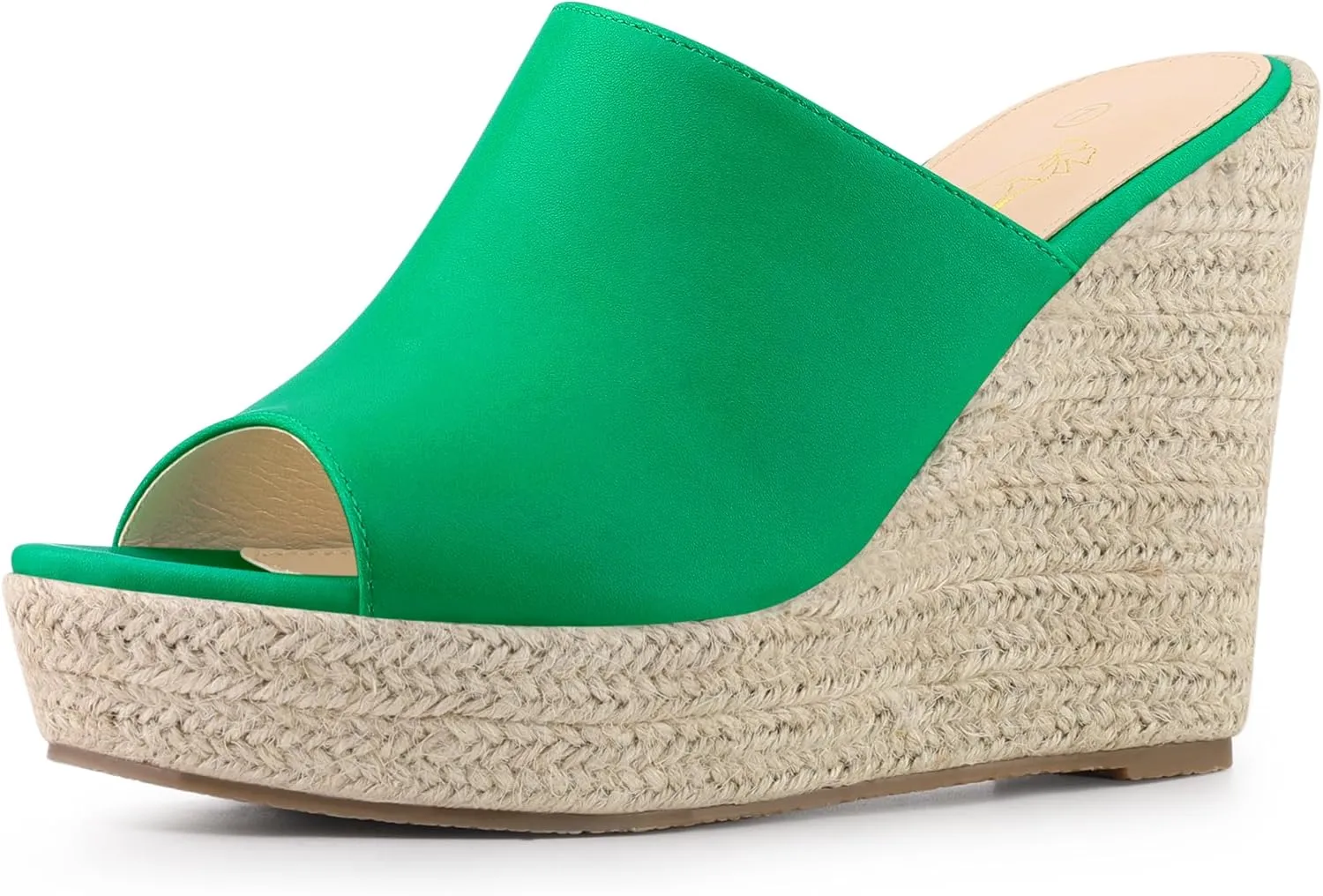 Perphy Open Toe Espadrille Wedge Heel Platform Slide Sandal for Women
