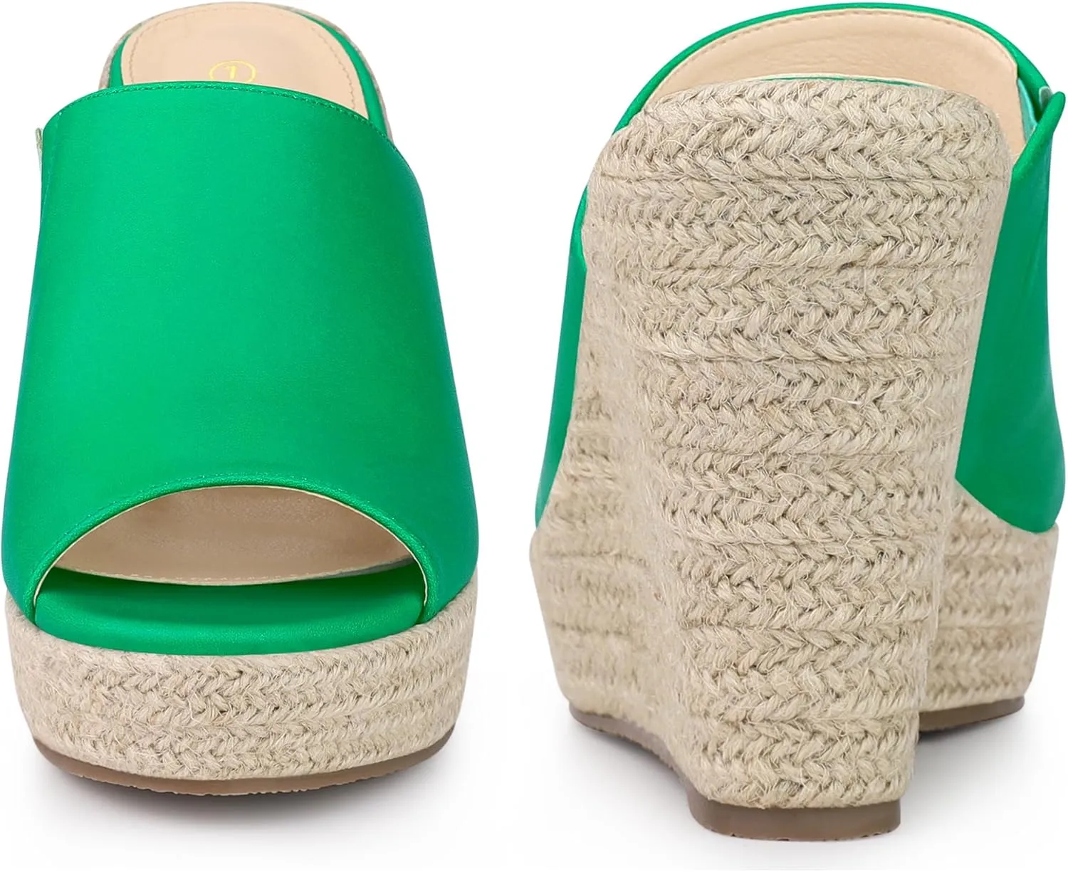 Perphy Open Toe Espadrille Wedge Heel Platform Slide Sandal for Women
