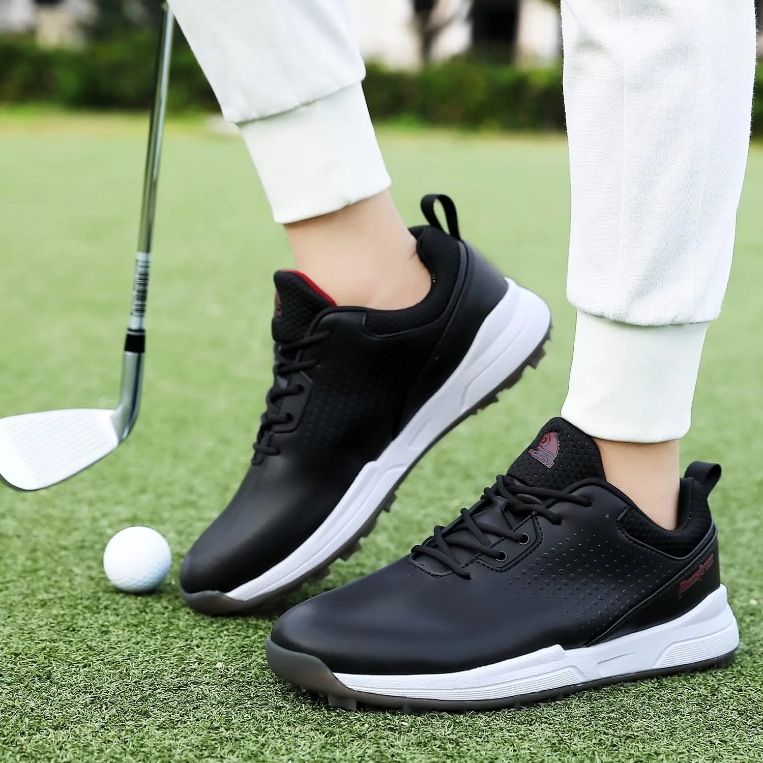 Professional Men Golf Shoes Comfortable Spikeless Outdoor Golf Walking Sport Sneakers for Men