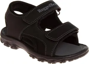 Rugged Bear Kids Boys Girls Open-Toe Outdoor Sport Water Sandals - beach pool slide adjustable strap shoes athletic summer (Toddler/Little Kid/Big Kid)