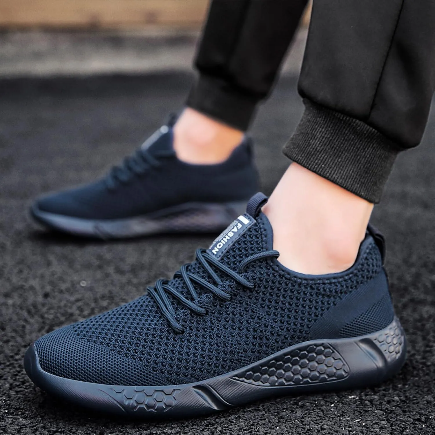 Running Shoes for Men Sneakers Tennis Gym Workout Slip On Casual Athletic Lightweight Breathable Walking Comfortable