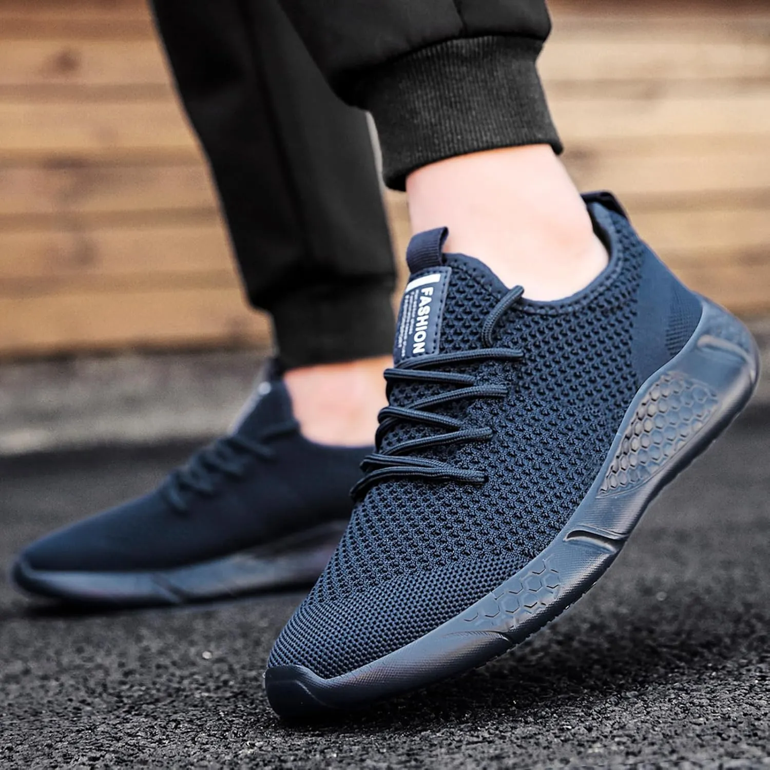 Running Shoes for Men Sneakers Tennis Gym Workout Slip On Casual Athletic Lightweight Breathable Walking Comfortable