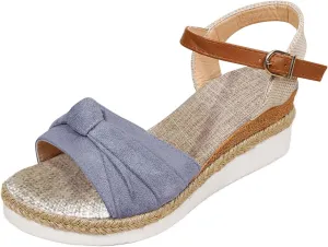 Sandals for Women Dressy,Sandals For Womens Casual Open Toe Strappy Wedge Sandals Summer Dressy Beach Womens Sandals