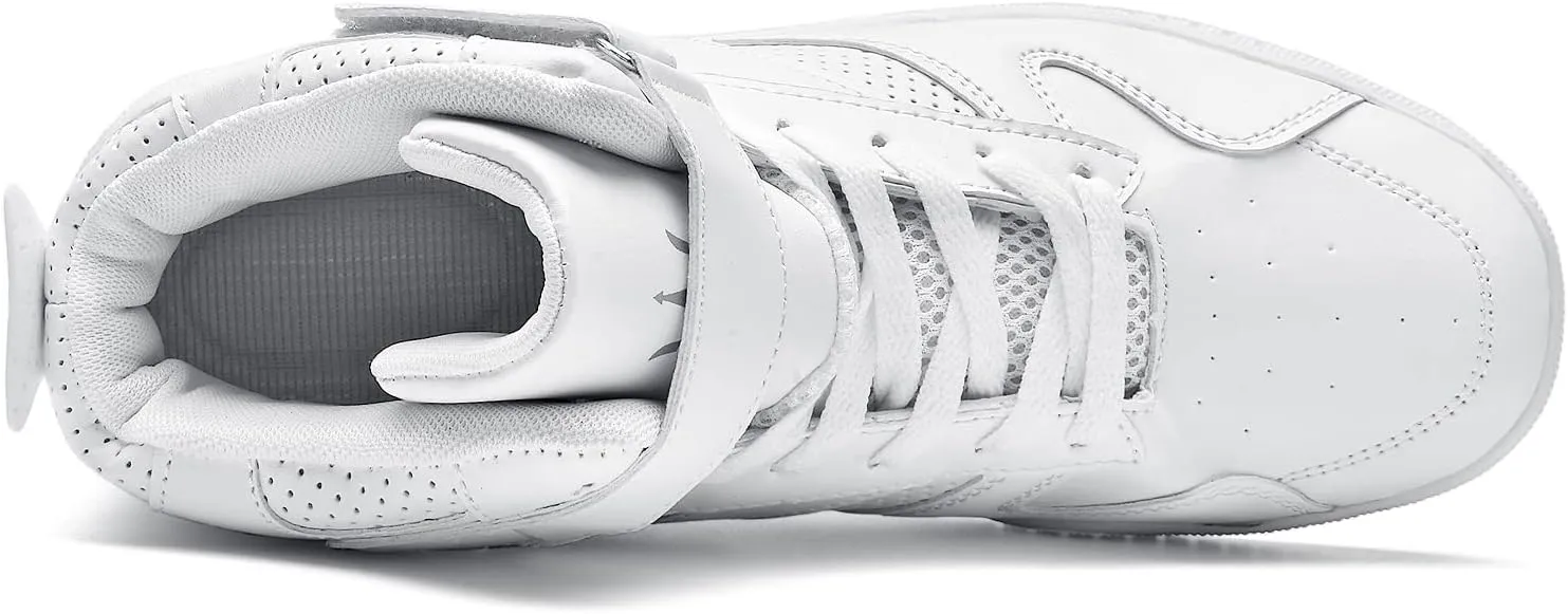 Shoes Men's High Top Fashion Sneakers Outdoor Casual Sports Shoes Training Leather Shoes Mens Flats