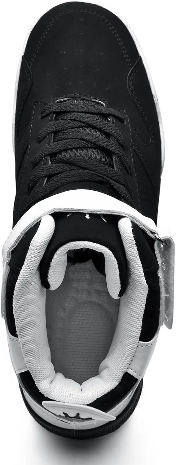 Shoes Men's High Top Fashion Sneakers Outdoor Casual Sports Shoes Training Leather Shoes Mens Flats