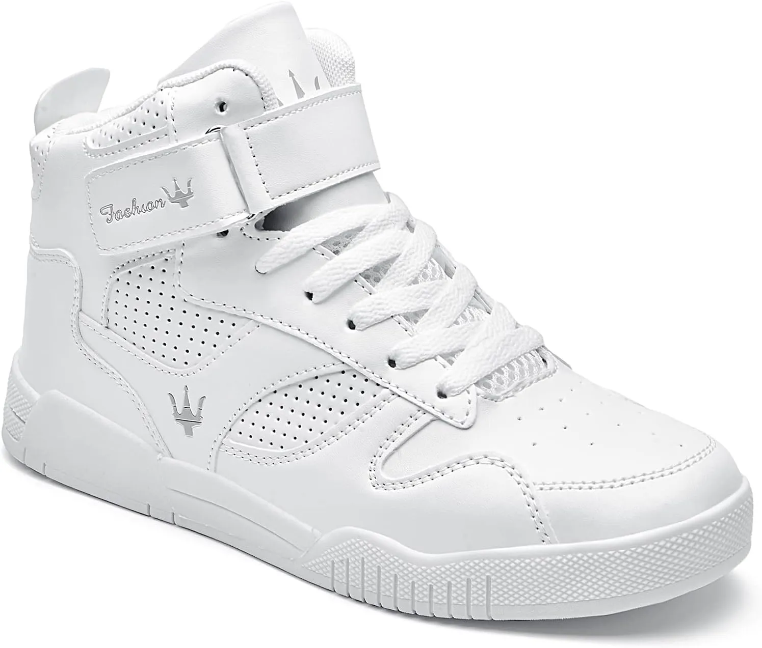 Shoes Men's High Top Fashion Sneakers Outdoor Casual Sports Shoes Training Leather Shoes Mens Flats