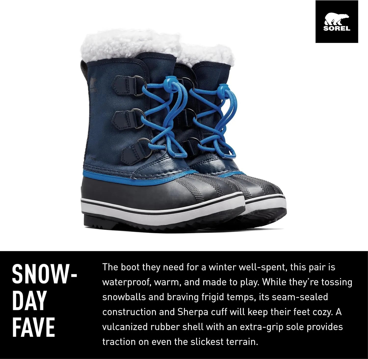 Sorel Children's Yoot Pac Nylon Waterproof Boot