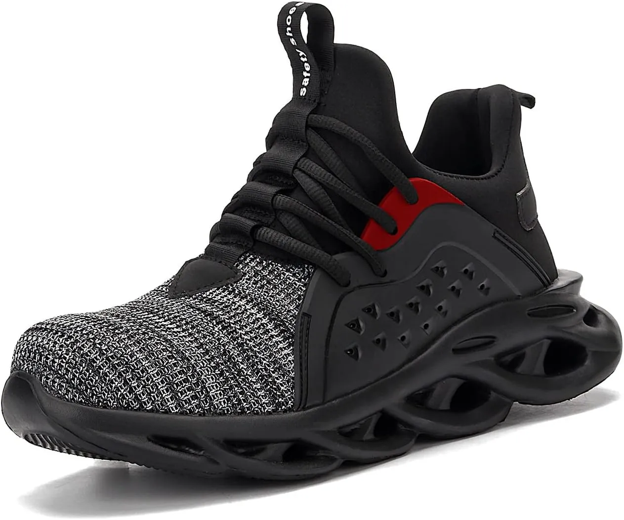 Steel Toe Shoes for Women Safety Shoes for Men Cushion Breathable Sneakers