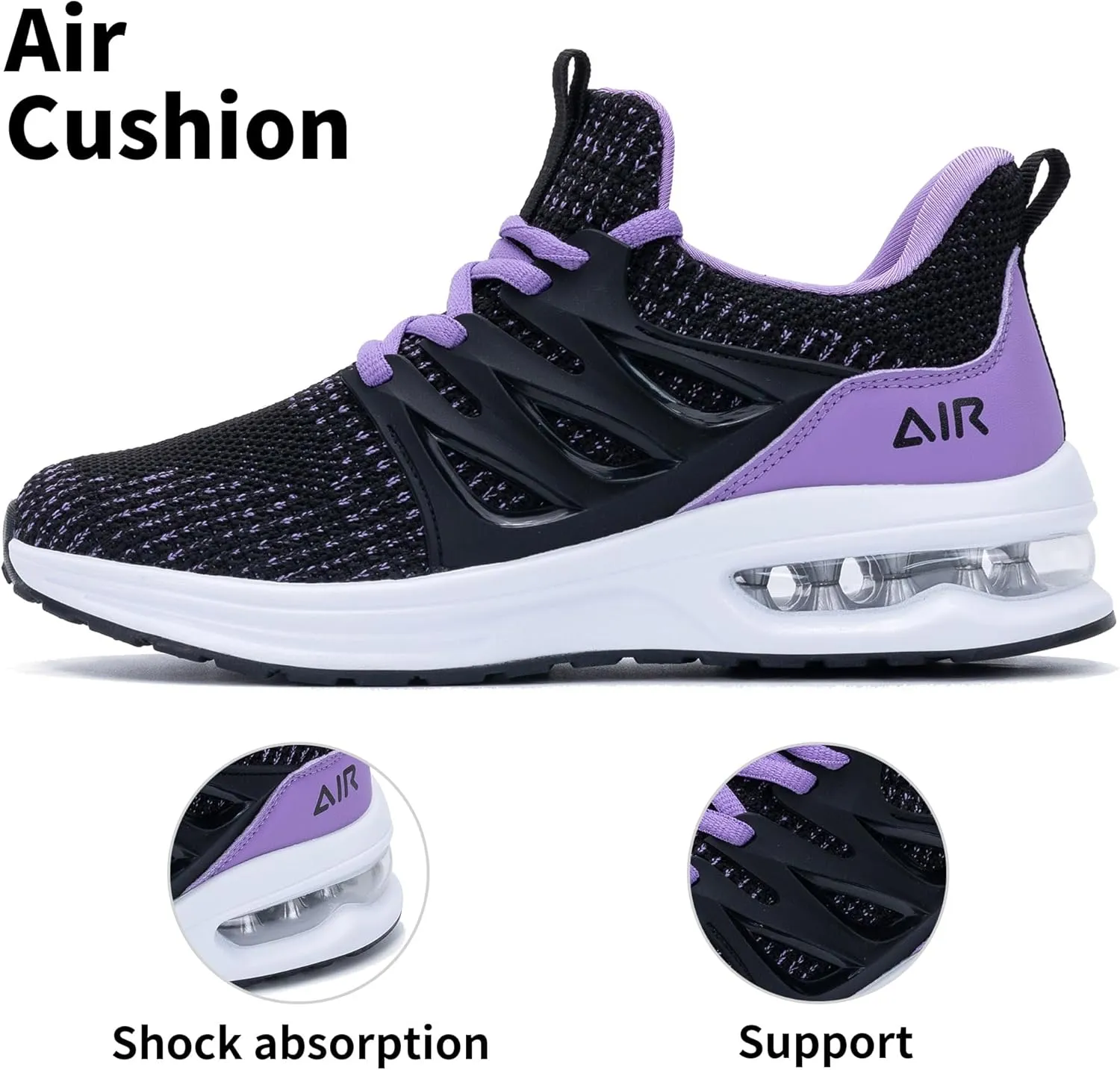 SURRAY Womens Air Tennis Running Shoes Gym Sports Comfortable Breathable Jogging Fashion Sneakers US 5.5-11
