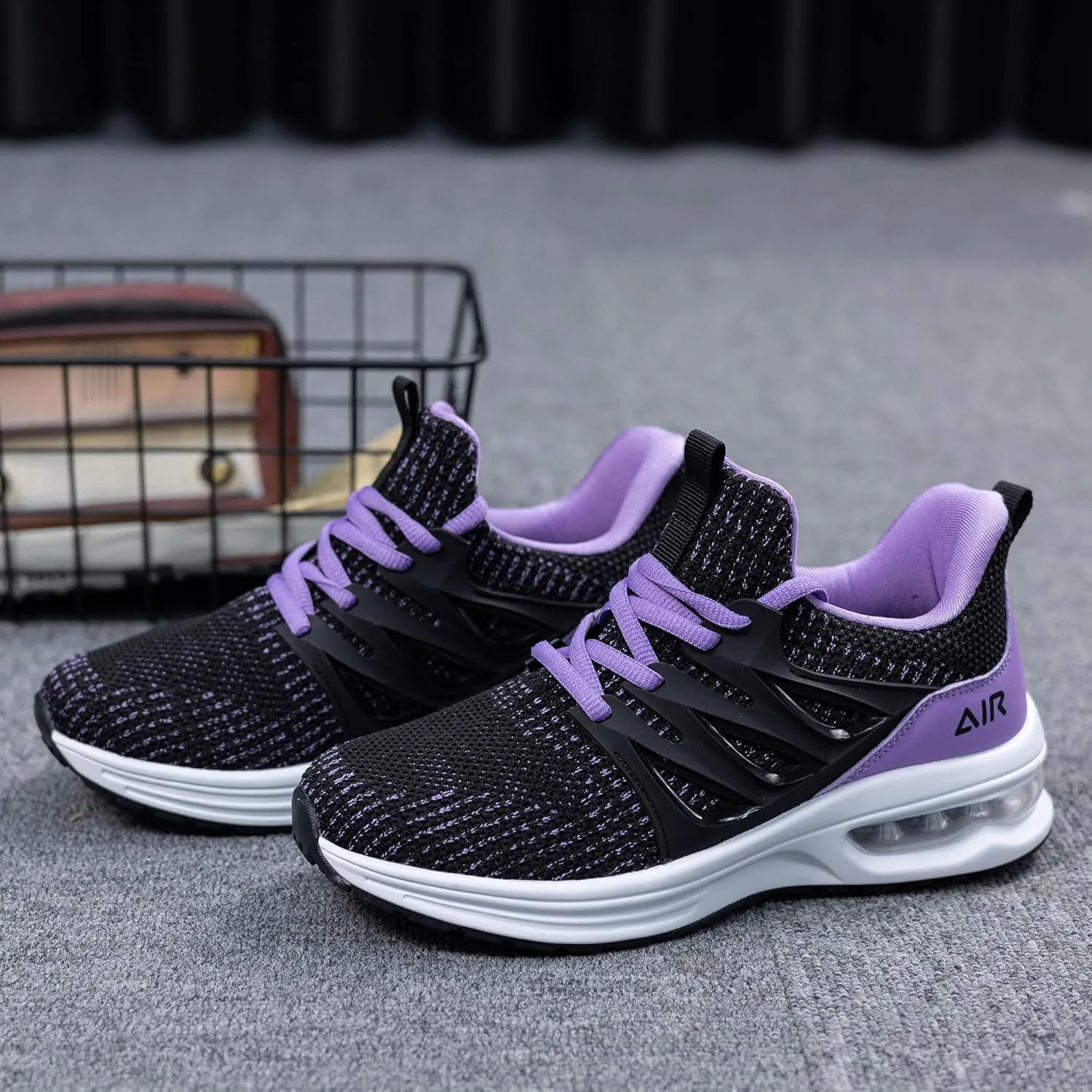 SURRAY Womens Air Tennis Running Shoes Gym Sports Comfortable Breathable Jogging Fashion Sneakers US 5.5-11