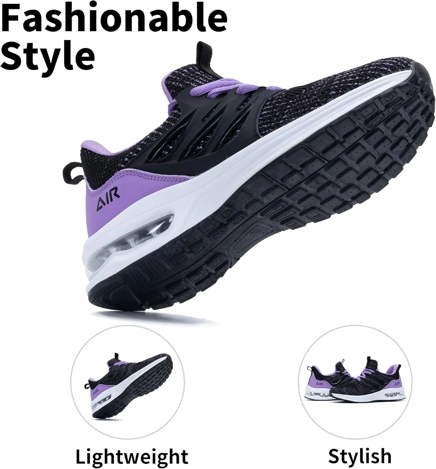 SURRAY Womens Air Tennis Running Shoes Gym Sports Comfortable Breathable Jogging Fashion Sneakers US 5.5-11