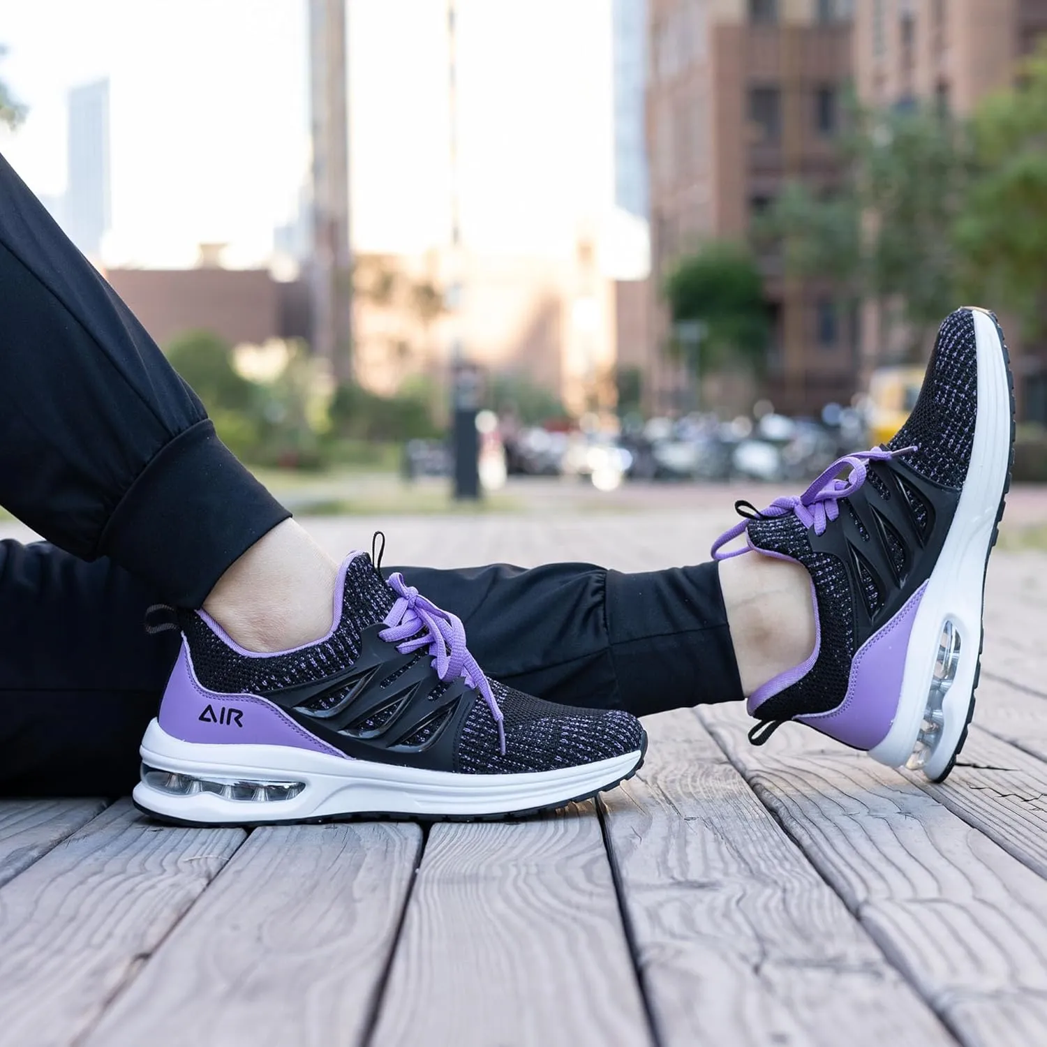 SURRAY Womens Air Tennis Running Shoes Gym Sports Comfortable Breathable Jogging Fashion Sneakers US 5.5-11