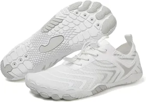 Thatrich Hike Shoes Footwear Womens Barefoot Walking Shoes Slip On Hiking Water Shoe Outdoor Waterproof Grounded Sneakers Wide Toe Box Unisex