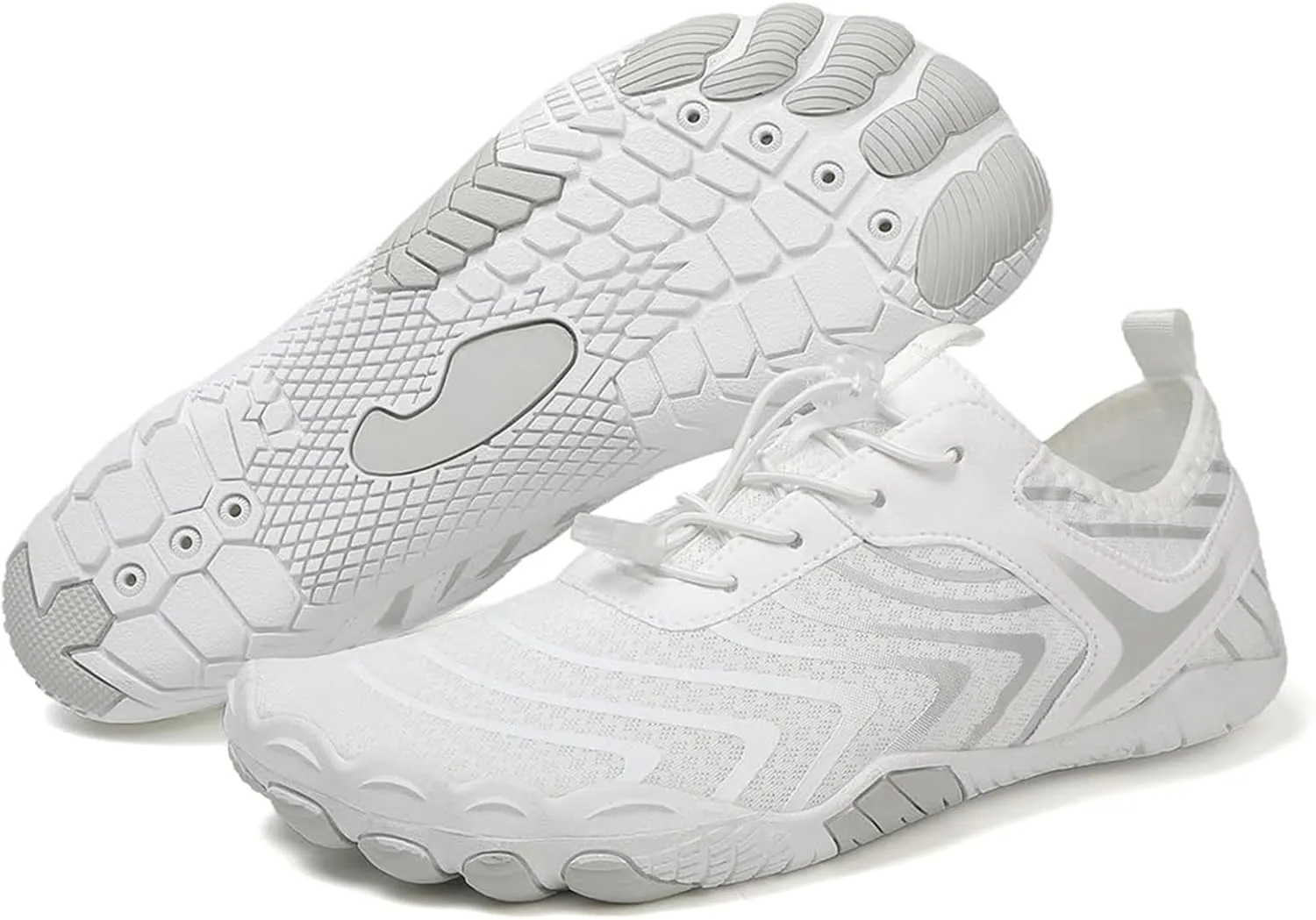 Thatrich Hike Shoes Footwear Womens Barefoot Walking Shoes Slip On Hiking Water Shoe Outdoor Waterproof Grounded Sneakers Wide Toe Box Unisex