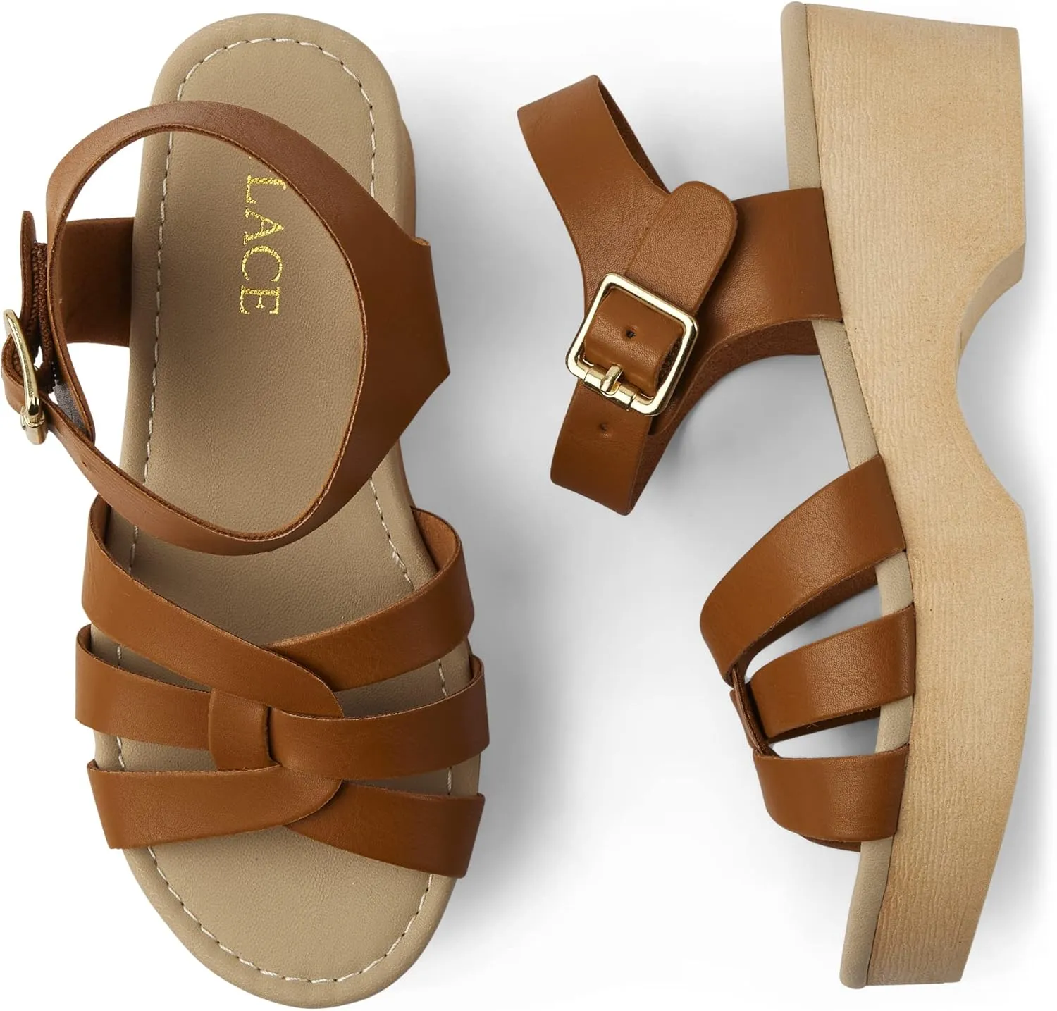 The Children's Place Girl's Open Toe Low Heel Clog Sandals