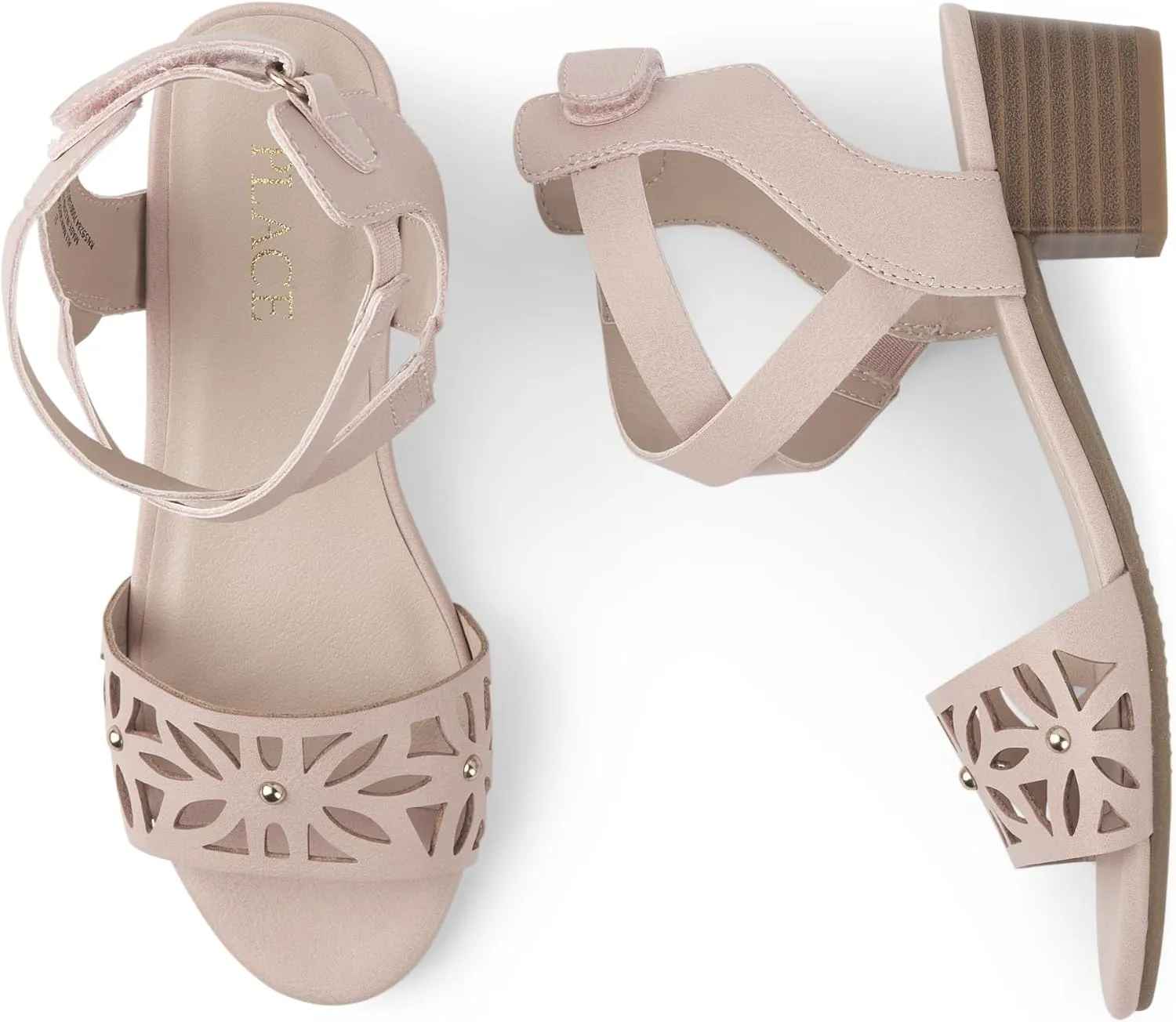 The Children's Place Girl's Open Toe Low Heel Sandals Slipper