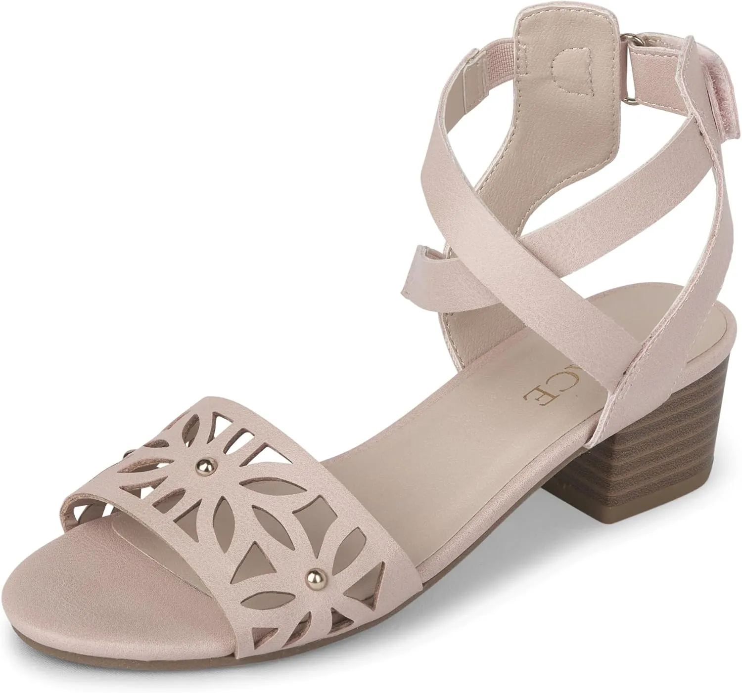 The Children's Place Girl's Open Toe Low Heel Sandals Slipper