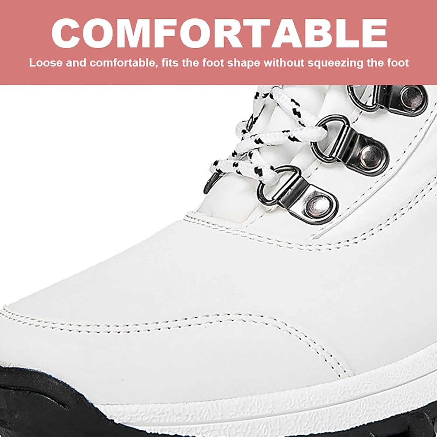 Thickened Outdoor Wear-Resistant Hiking Shoes, Orthopedic Waterproof Hiking Women's Winter Non-slip Warm Snow Boots