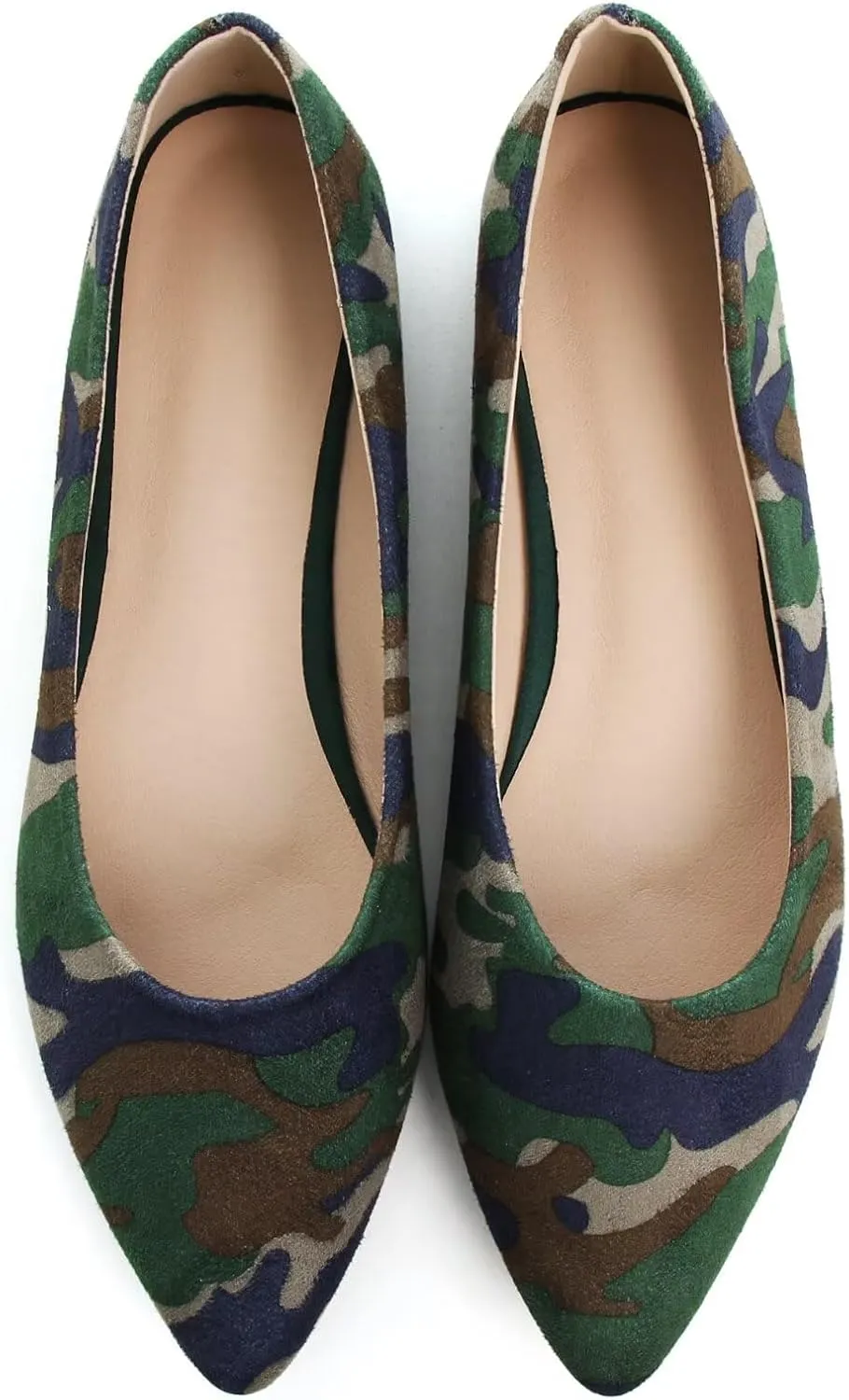 TN TANGNEST Womens Ballet Flats Pointed Toe Flat Shoes Cute Slip On Loafers Comfortable Dress Shoes