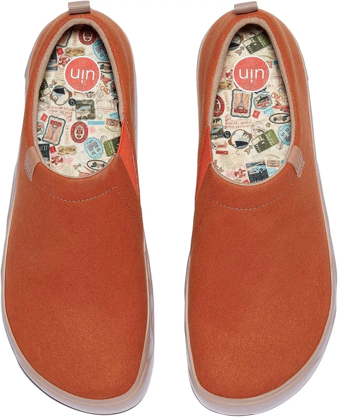 UIN Men's Fashion Sneakers Walking Art Travel Shoes Toledo Ⅸ